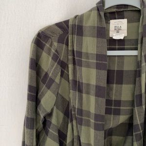 Billabong Lightweight Flannel Cardigan